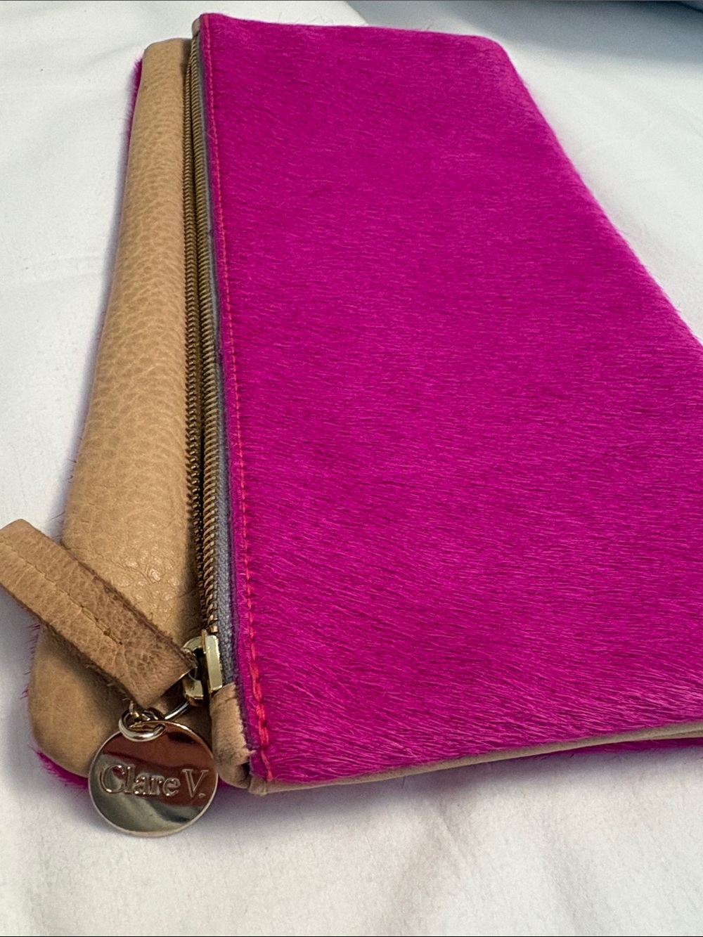 Clare V foldover clutch.  Hard to find